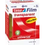 tesafilm® transparent, 6 Rollen, Office Box, 66m x 25mm (11640H)