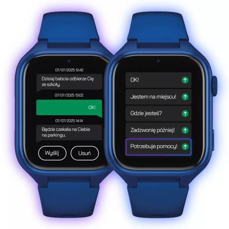 Smartwatch Stelio Junior 4G ST-SWJ101-NB – 4G-Kinderuhr, marineblau