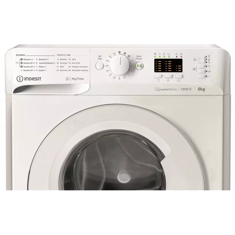 Waschmaschine Indesit MTWSA 61294 W PL 1200 U/min 6 kg