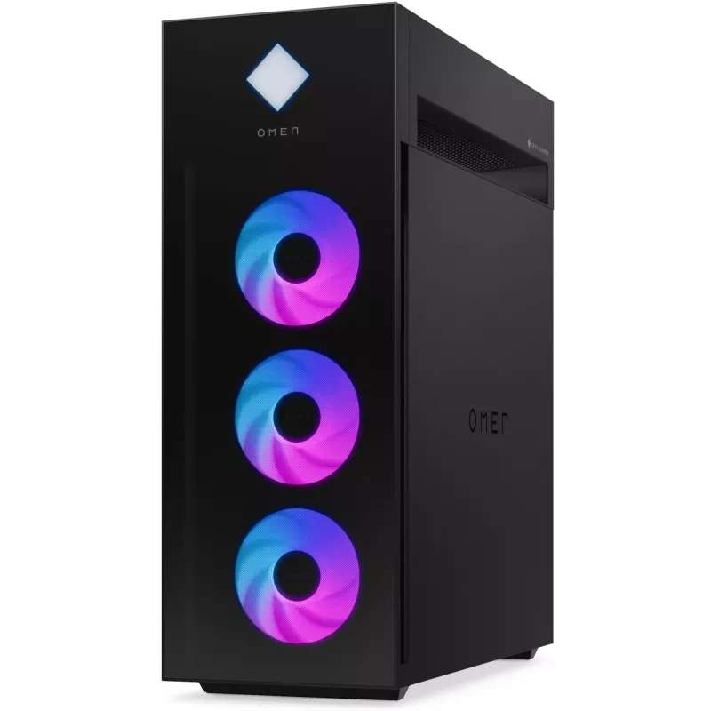HP OMEN 45L by HP GT22-3475ng - microATX - Core Ultra 9 285K / 3,7 GHz - RAM 64 GB - SSD 2 TB - NVMe - GeForce RTX 5080 - Wi-Fi 6E, 1GbE, 2,5GbE, Bluetooth 5.3 - WLAN: 802.11a/b/g/