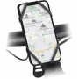 SBS Silicone-Phone Mount to 6.5'' for bicycle/E-Scooter Schwarz