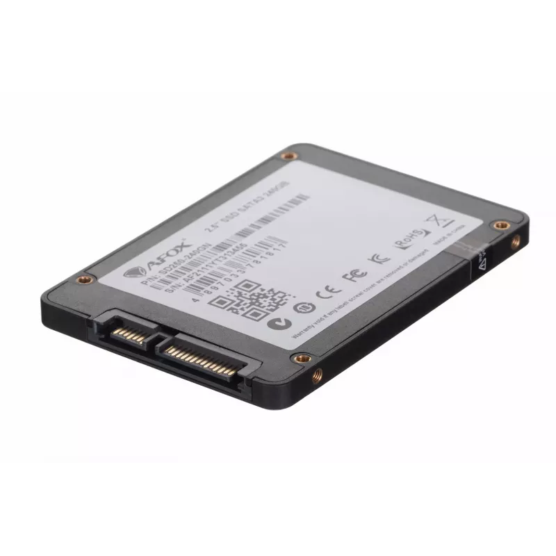 SSD 2,5 Zoll AFOX SD250-240GN 240 GB SATA III TLC, 555/510 MB/s, 75k/70k IOPS