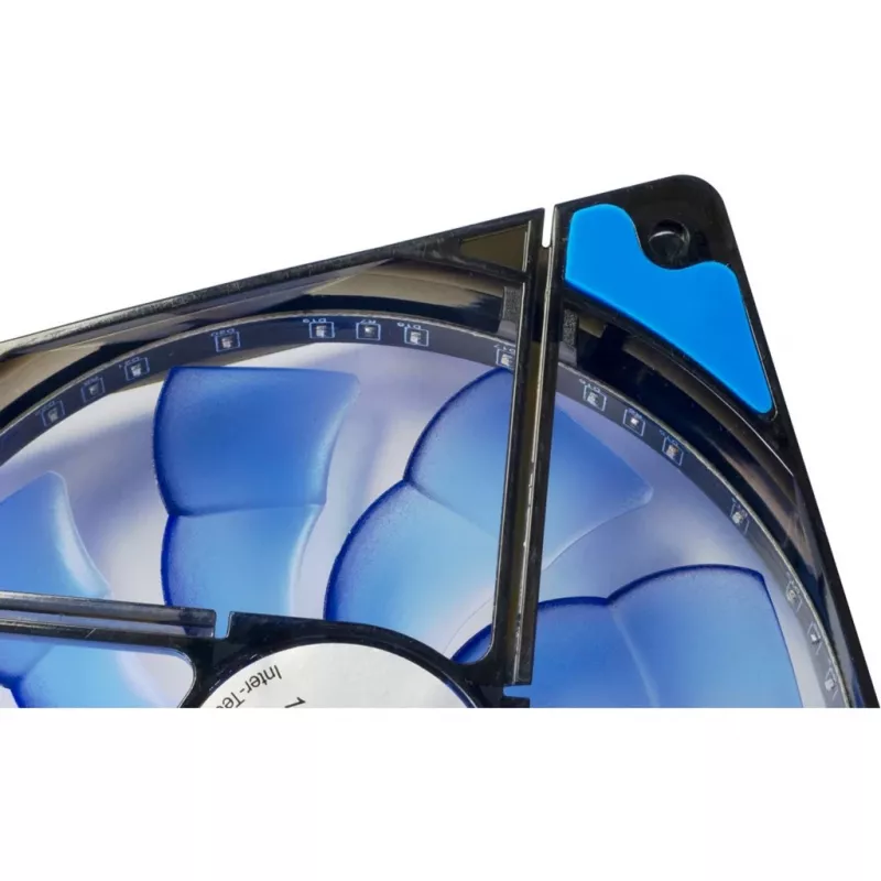 INTER-TECH Argus L-12025 120mm blauer LED Gehäuselüfter