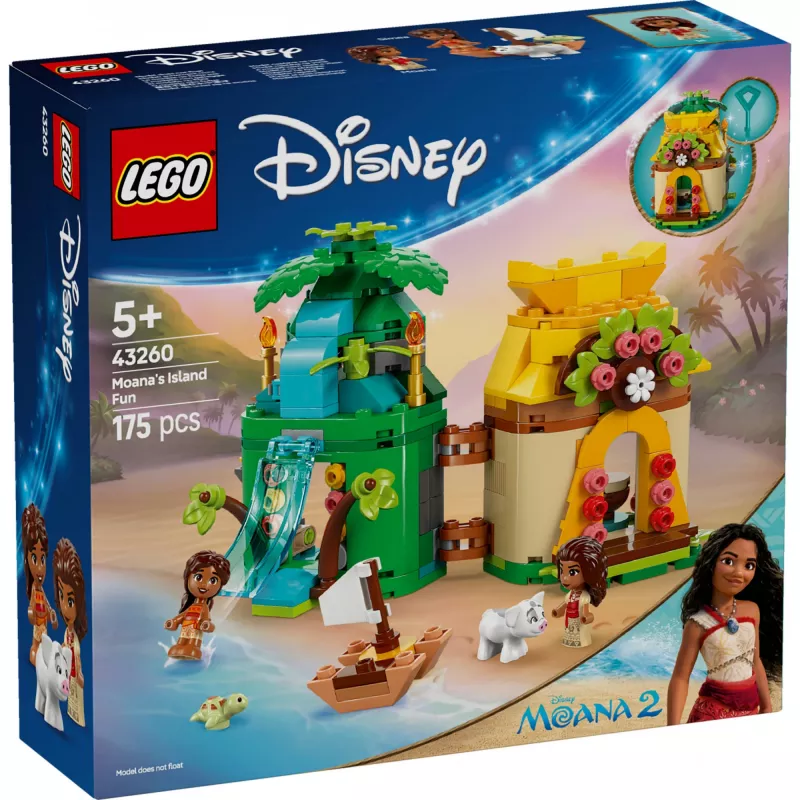 LEGO DISNEY 43260 Moanas Inselspaß