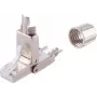 Netzwerkadapter ShiverPeaks 08-10001 Toolless STP Cat. 6A, RJ45, geschirmt, werkzeuglose Terminierung