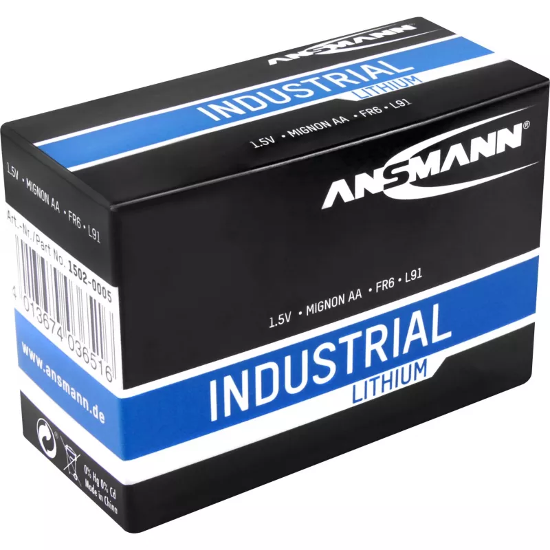 Einwegbatterie Ansmann 1502-0005 AA Lithium