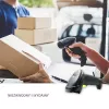Qoltec 1D Laser Barcode Reader | USB | Schwarz