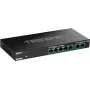 TRENDnet TPE-TG327 - Switch - unmanaged - 5 x 10/100/1000 (PoE+) + 2 x 10/100/1000/2,5G (PoE+) - wandmontierbar - PoE+ (70 W) - TAA-konform