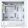 PC-Gehäuse Montech X5 Midi Tower Weiß ATX 3x140mm Lüfter
