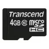 Flash-Speicher Transcend 4GB MicroSDHC Class 10 TS4GUSDC10