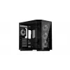 PC-Tower-Gehäuse KRUX Empero KRXD010, ATX, schwarz – unterstützt GPUs bis zu 420 mm, CPU-Kühler bis zu 155 mm, 2x 3,5 Zoll + 3x 2,5 Zoll Einschübe