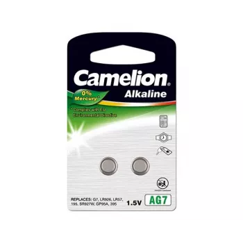 Camelion | AG7/LR57/LR926/395 | Alkaline Knopfzelle | 2 Stück