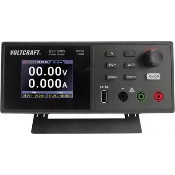 VOLTCRAFT DSP-3005 Labornetzteil, einstellbar 0 - 30 V 0 - 5 A 150 W USB 2.0 Stecker A Slave-Funktion Anzahl Ausgänge 1 x (VC-12231810)