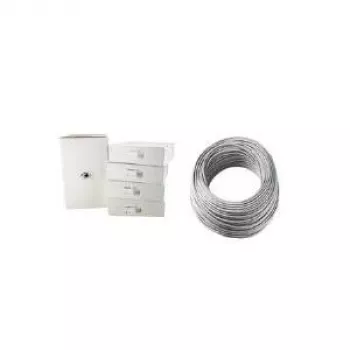 LogiLink Installationskabel, Cat. 5e, S/FTP, 100 m, Grau (CPV007)