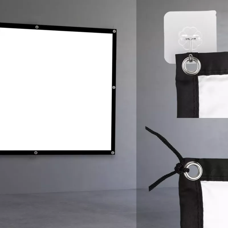 Projektionsleinwand MACLEAN MC-169 — freistehend/hängend Polyester, 240×180 cm (4:3), 120 Zoll Diagonale