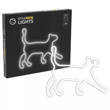 Neon-Dekoleuchte MANTA SNL70WH Style Neon Lights CAT 2 Weiß 70 cm