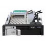DeLOCK 5,25 Mobile Rack für 1 x 2,5 + 1 x 3,5 SATA HDD + 2 x USB3.0 Ports - mobiles Speicher-Rack - 6,4 cm, 8,9 cm (2.5, 8,90cm (3.5)) (47209)