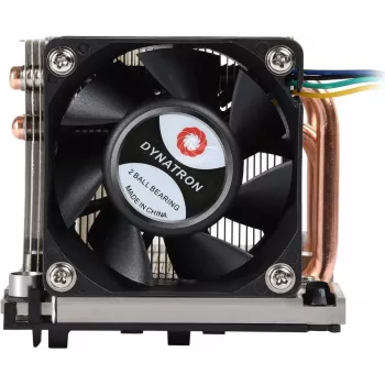 Cooler Dynatron B5 Prozessorkühlsystem Aluminium Schwarz