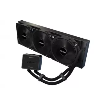 Flüssig-CPU-Kühler ASROCK Challenger Pure 360 Schwarz — 360-mm-Radiator, geschlossener AIO