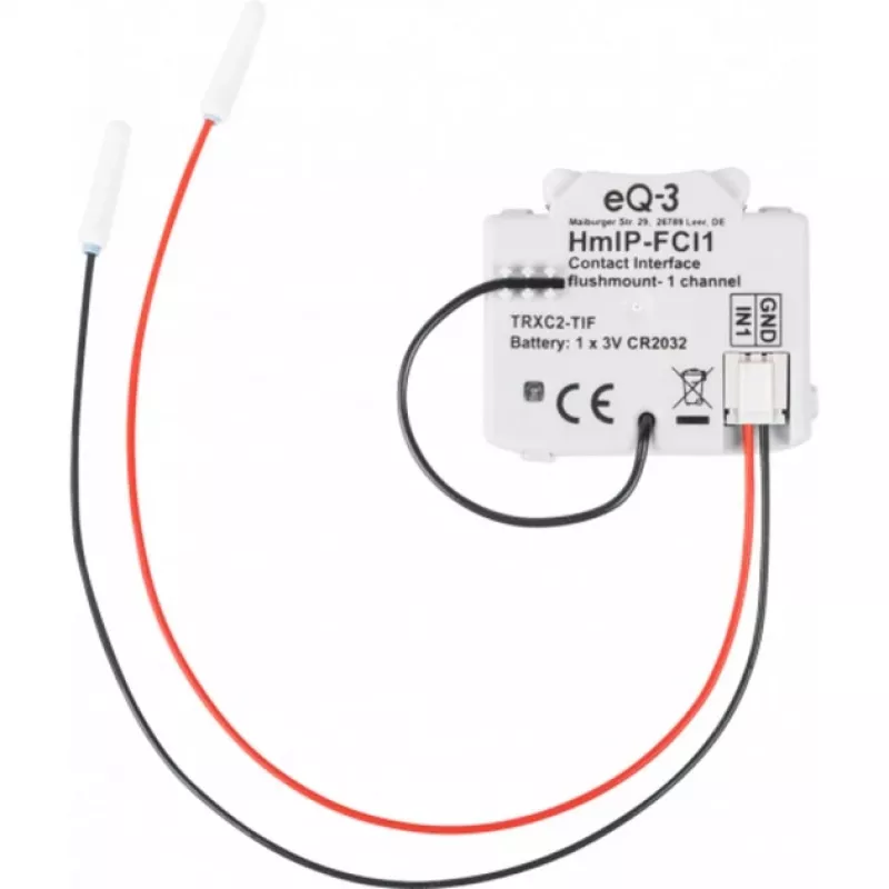 Homematic IP 153489A0 Smart-Home-Funksender, batteriebetrieben, Wandmontage, RF Wireless