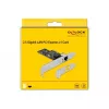 Delock - Netzwerkadapter - PCIe 2.1 Low-Profile - 2,5GBase-T (89598)