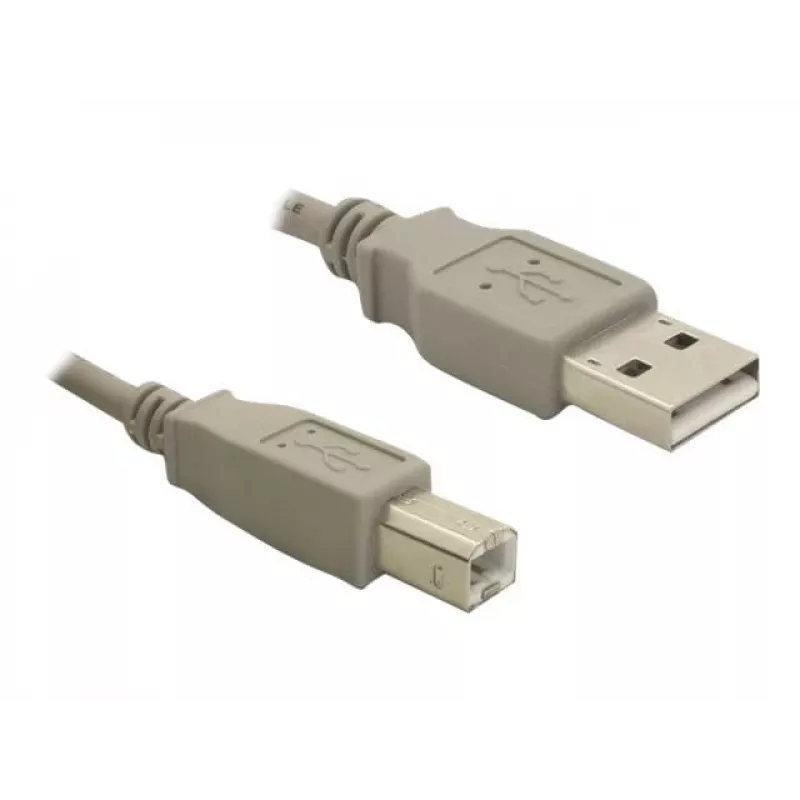 USB-Kabel DeLOCK 82215 1,8 m USB A USB B Grau