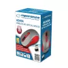 Kabellose optische Maus ESPERANZA EM131R 2,4 GHz, 1600 DPI, beidhändig, Nano-USB-Empfänger, 6 Tasten, grau