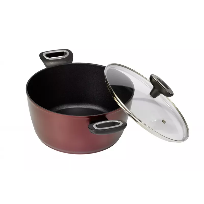 Suppentopf JATA CF924 4 l Rot Aluminium
