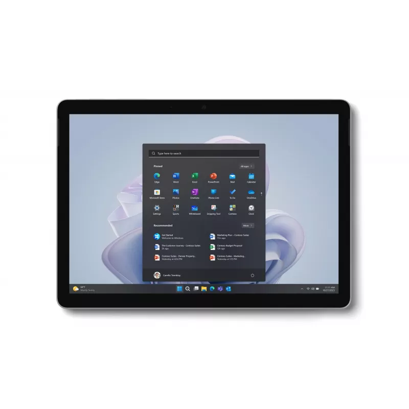 Microsoft Surface Go 4 for Business - Tablet - Intel N-series N200 - Win 11 Pro - UHD Graphics - 8 GB RAM - 128 GB SSD UFS - 26,7 cm (10,5 Zoll)