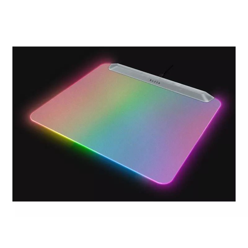 Gaming-Mauspad Razer Firefly V2 Pro White – RGB-Hintergrundbeleuchtung, USB-betrieben, rutschfeste Basis