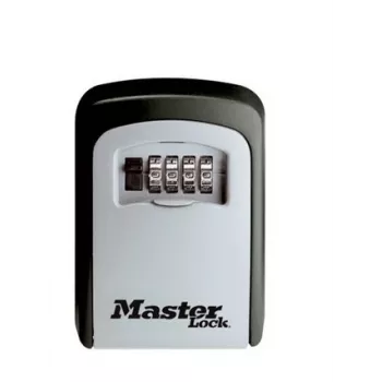 Schlüsselkasten MASTER LOCK 5400EURD Zahlenschloss Schwarz Grau