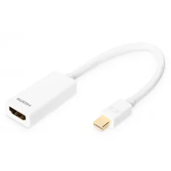 DisplayPort-Adapterkabel Digitus Mini DP auf HDMI Typ A