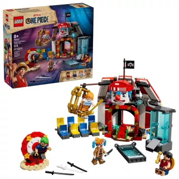 LEGO Bricks Spielset Buggy der Clown Zirkuszelt 75637 — 573 Teile, 4 Minifiguren, Alter 8+