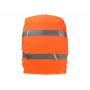 Regenschutz für den HI-VIS 25l Rucksack orange