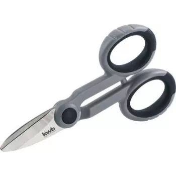 Schere KWB 025600 – Edelstahlklingen, ergonomischer Griff