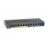 NETGEAR GS108PP Unmanaged Gigabit Ethernet (10/100/1000) Power over Ethernet (PoE) Schwarz