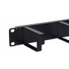 Kabelmanagement-Panel Extralink Extralink Kabelorganizer 1U schwarz