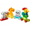 Konstruktionsspielzeug LEGO DUPLO Tierzug 10412 — 19 Teile, für Kinder ab 1,5 Jahren, 170×60×430 mm