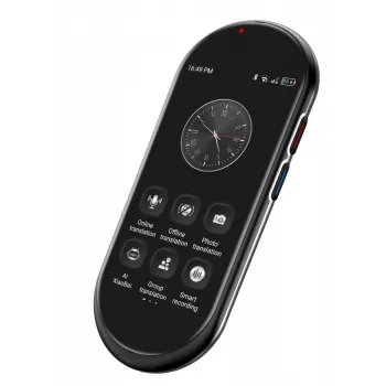 Tragbarer Sprachübersetzer MAXCOM MT100 4G, mehrsprachige Sprachübersetzung, kompaktes Handgerät