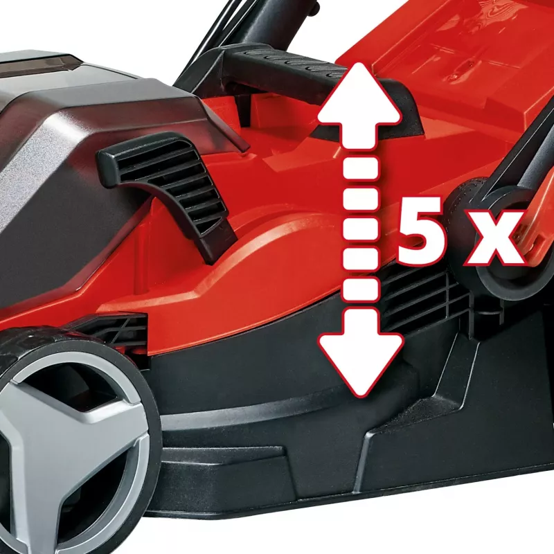 Akku-Rasenmäher GE-CM 36/34-1 Li-Solo, 36 Volt (2x18V) (Rot/Schwarz, ohne Akku und Ladegerät)