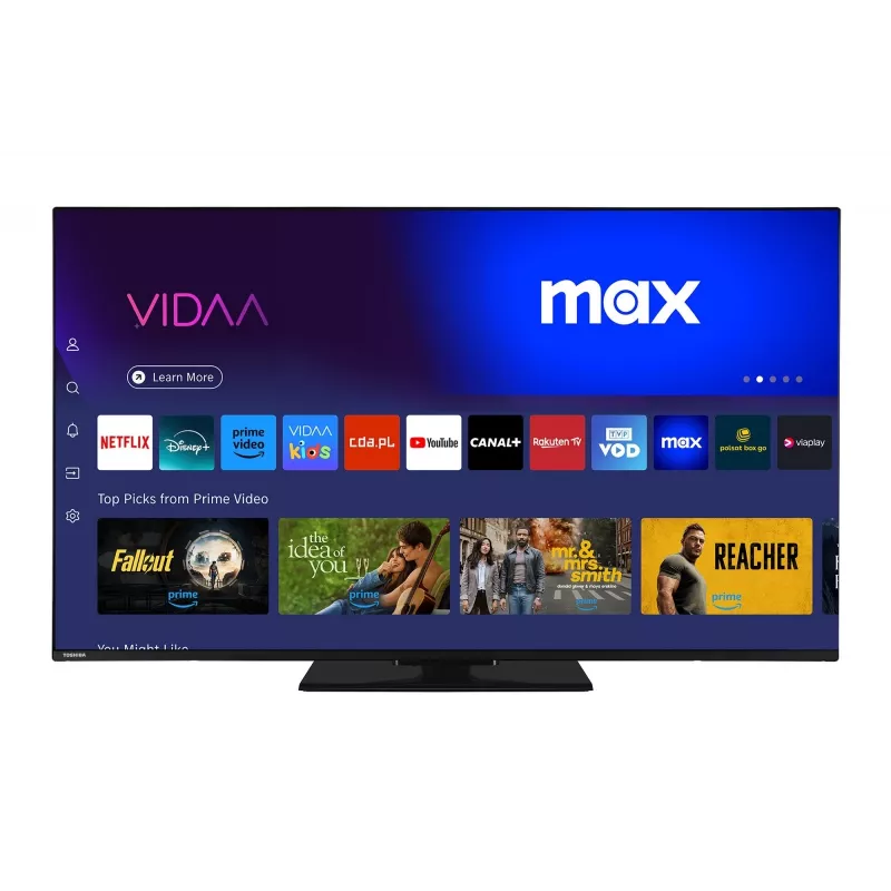 TV Toshiba 55QV3463DG 55 Zoll 4K Ultra HD QLED 3840 x 2160