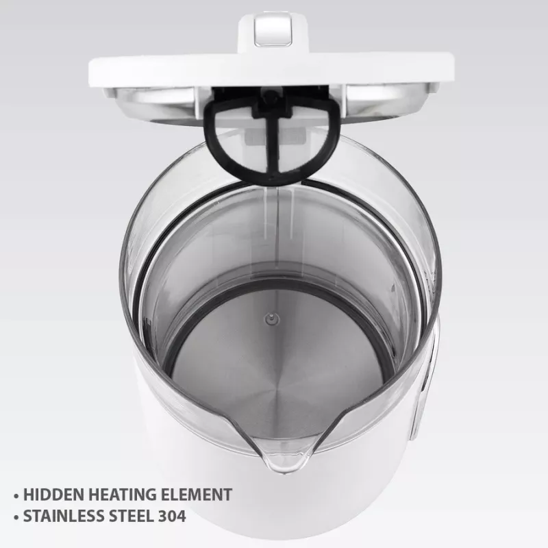 Elektrischer Wasserkocher Maestro MR-023-WHITE, 1,7 L Fassungsvermögen, 2220 W Leistung