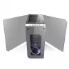 Case View 71 Riing Tempered Glass E-ATX Full Tower - Snow Edition