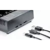 Batterieladegerät Gembird BC-USB-02 USB Lithium-Ionen NiCd NiMH