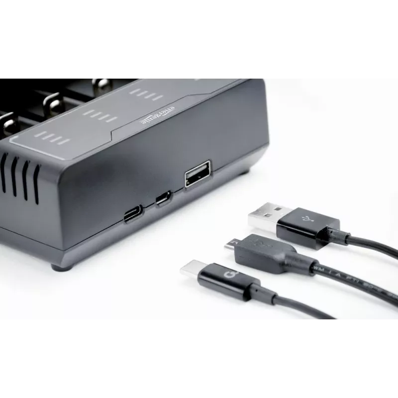 Batterieladegerät Gembird BC-USB-02 USB Lithium-Ionen NiCd NiMH