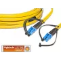 Lightwin LDP-09 LC-LC 1.0 FD Glasfaserkabel 1 m OS2 Gelb (LDP-09 LC-LC 1.0 FD)