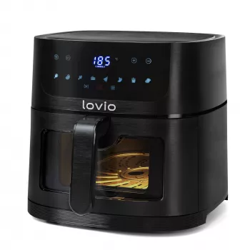 Lovio LVAF002BK PureFry XL Smart 6L Schwarz