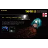 Handtaschenlampe Nitecore TIKI LE — 300 lm, USB-wiederaufladbar, Polycarbonat, IP66, stoßfest, 10,5 g, 55 mm, Schwarz