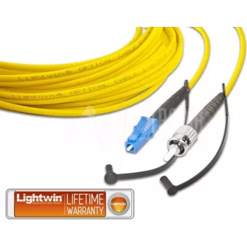 Lightwin Hochwertiges Simplex LWL-Patchkabel, SM, LC - ST LWL-Patchkabel (LSP-09 LC-ST 2.0)