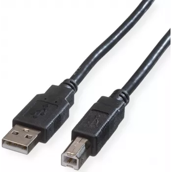 Secomp 11.44.8808 USB-Kabel 0,8 m USB 2.0 USB A USB B Schwarz (11.44.8808)